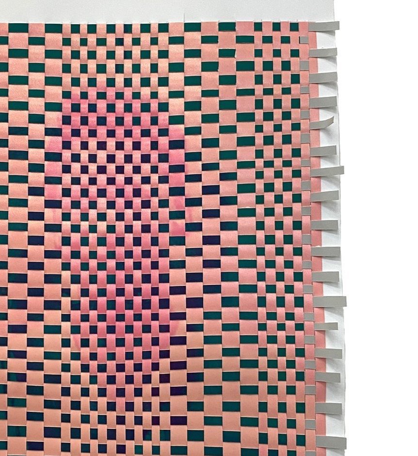 Pretty in Pink, 2023 Archival Pigment Print, Framed 17 x 14 in