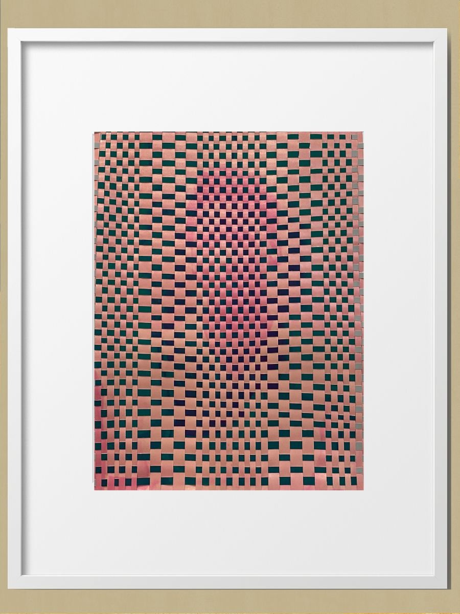 Pretty in Pink, 2023 Archival Pigment Print, Framed 17 x 14 in