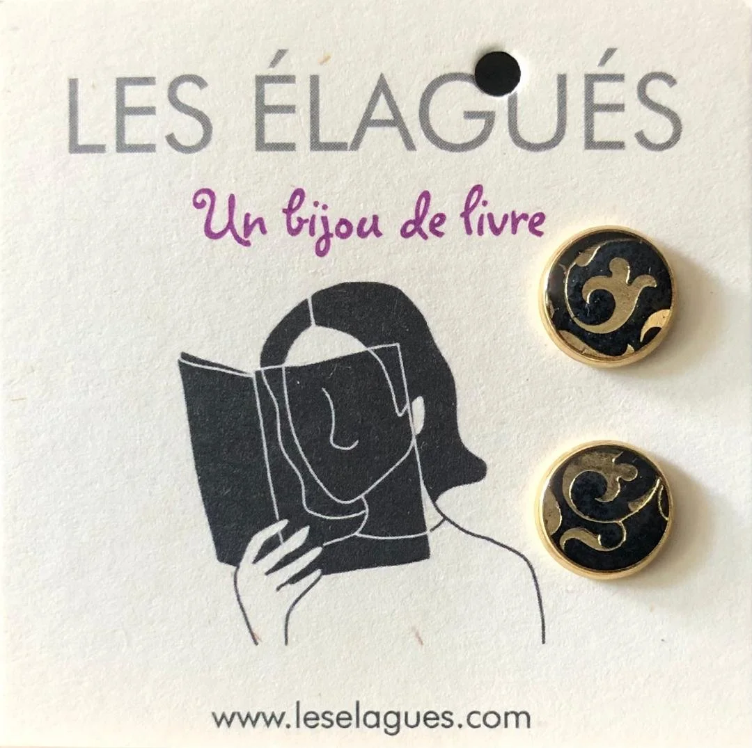 Boucles d'oreilles "Versailles" - puces