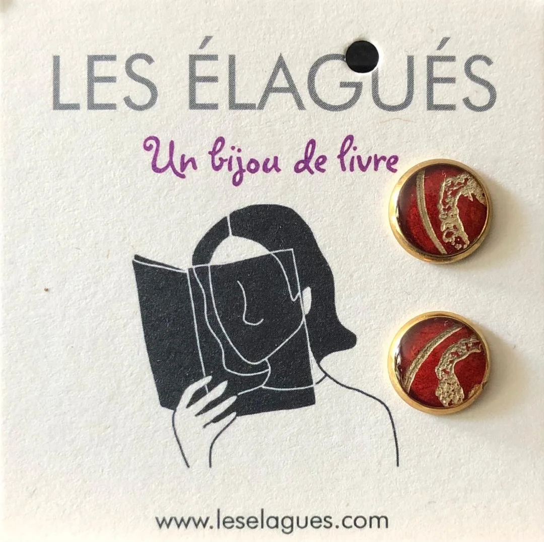 Boucles d'oreilles "chaîne" - puces