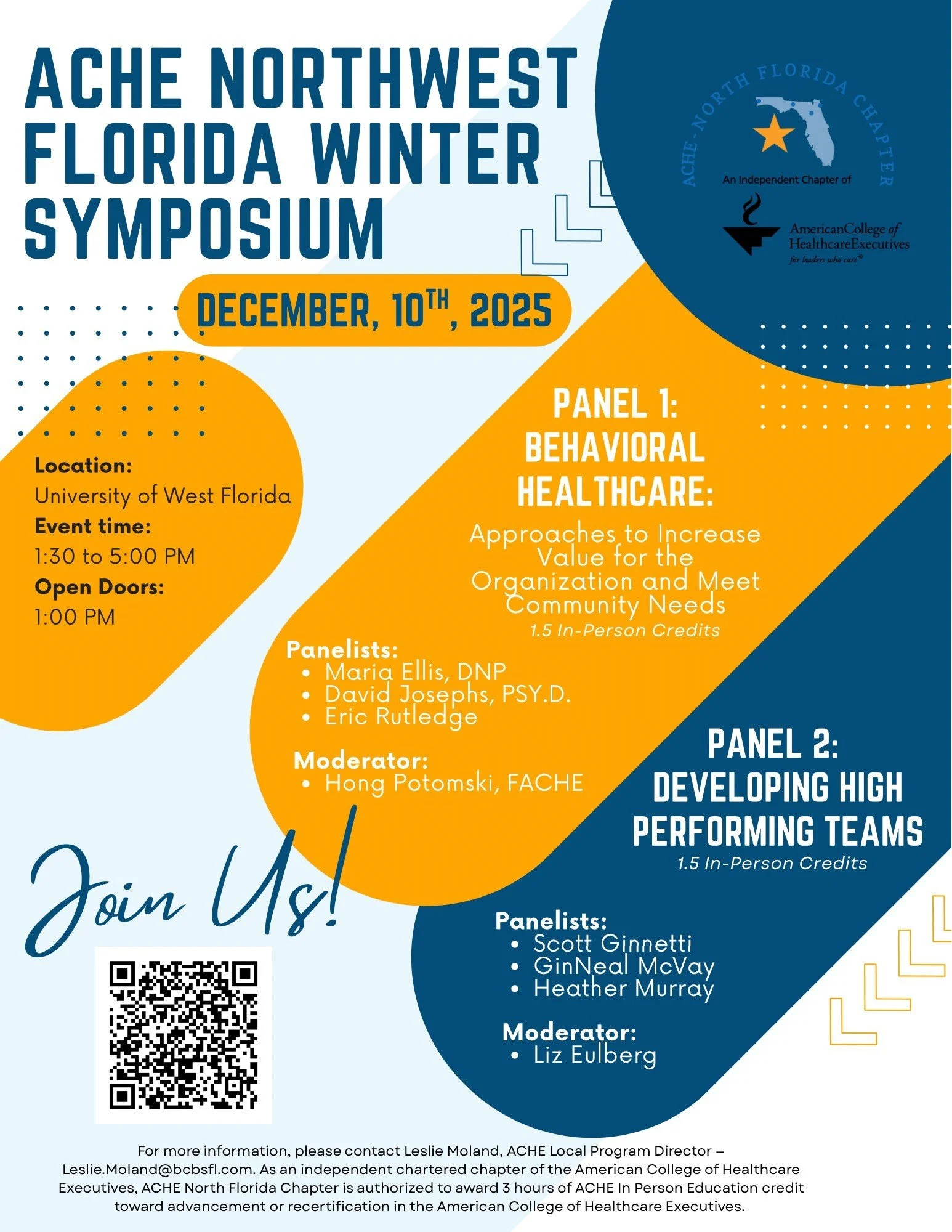 ACHE NORTHWEST FLORIDA WINTER SYMPOSIUM