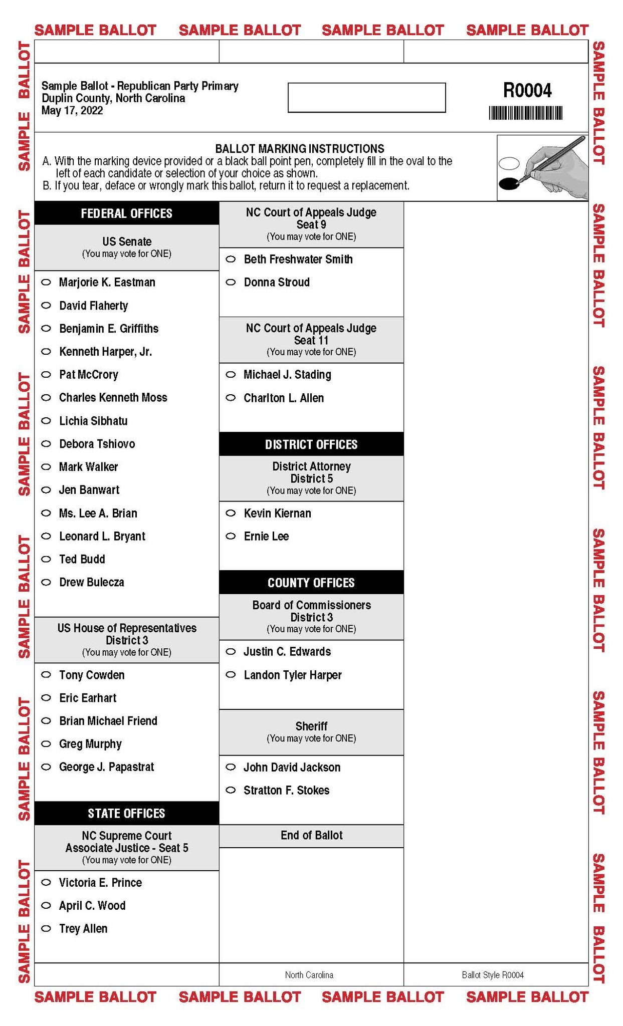 Early voting begins in Duplin County for 2022 Primary Election —  DuplinReview.com