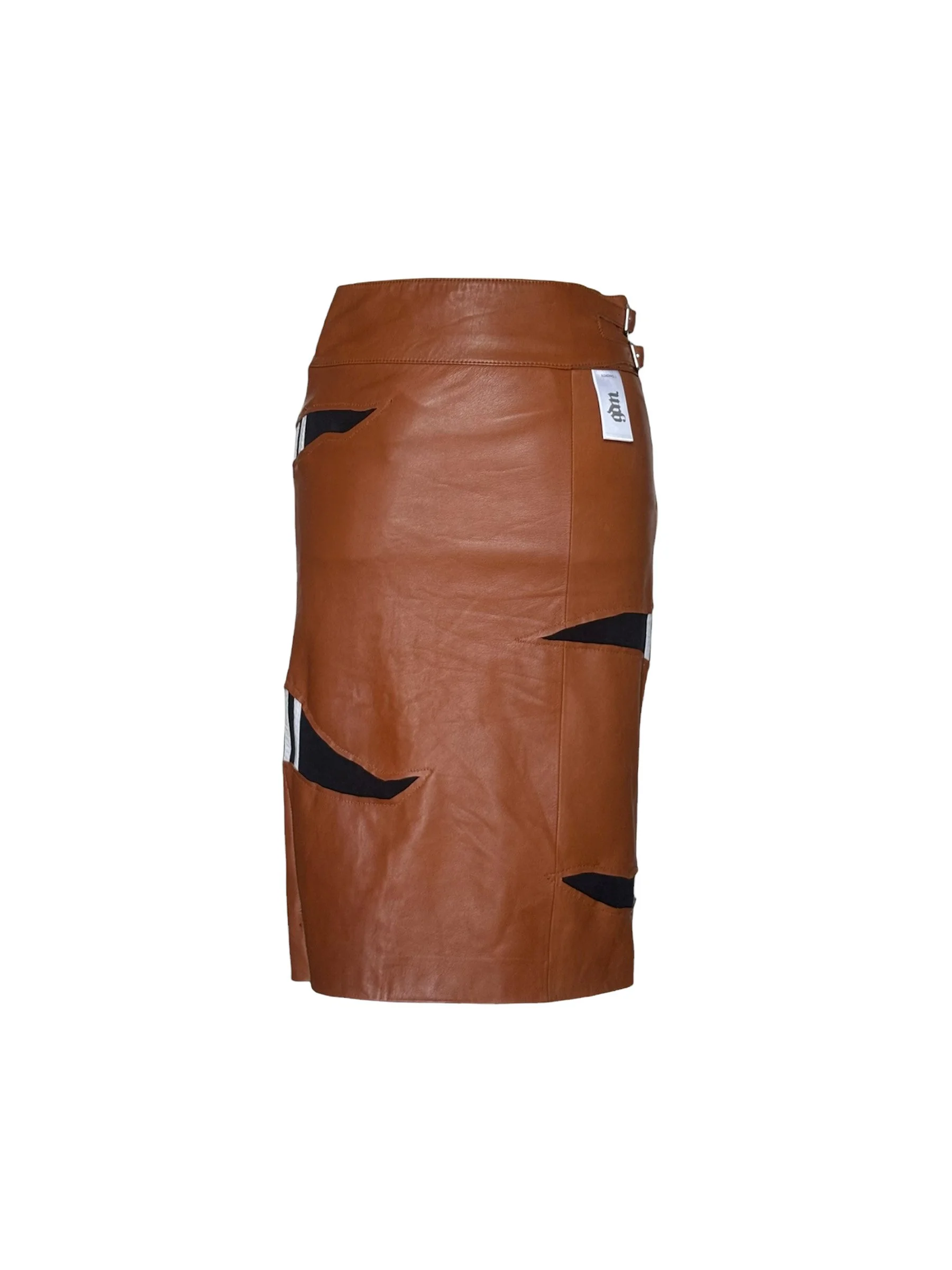 "Cracked Leather Skirt"