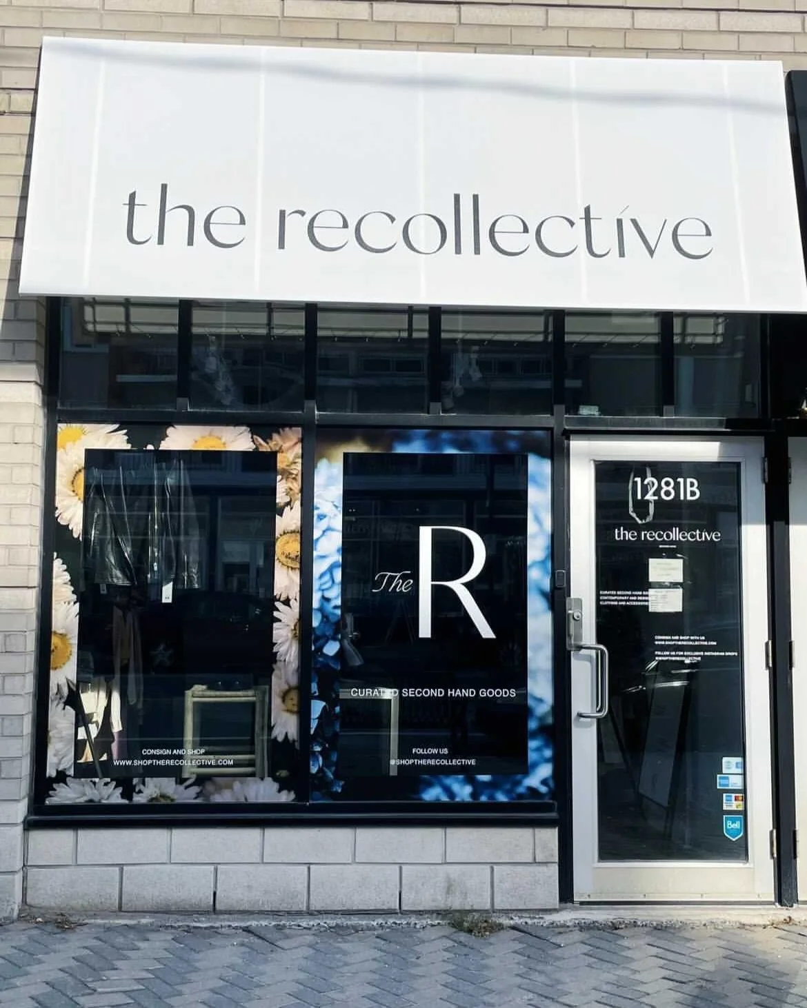 boutique brand design for ottawa second hand retailer the recollective