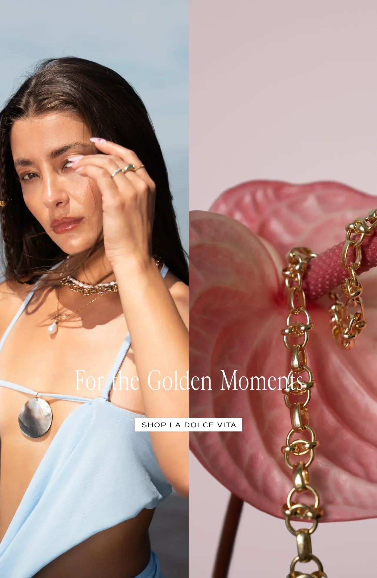 Hailey Jane Jewellery Shopify Website Design by Ash Izsak Studio