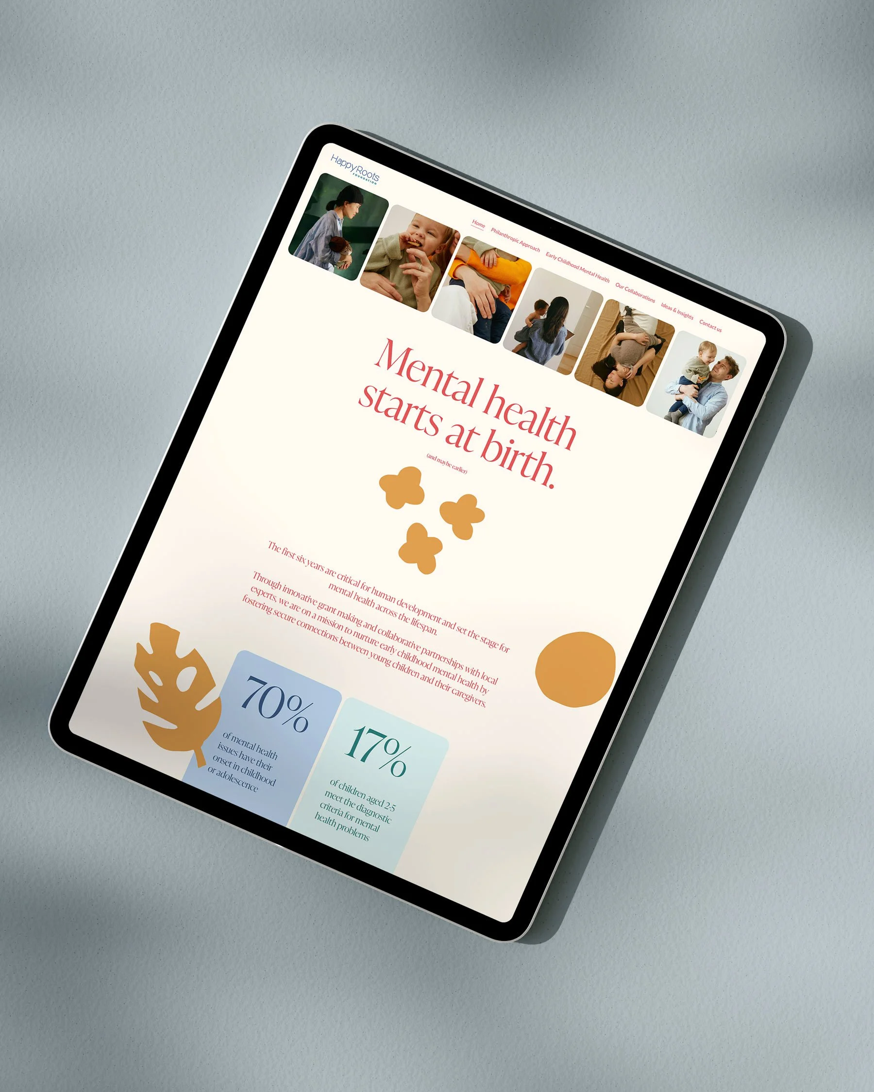 Happy Roots Foundation Ottawa nonprofit website design