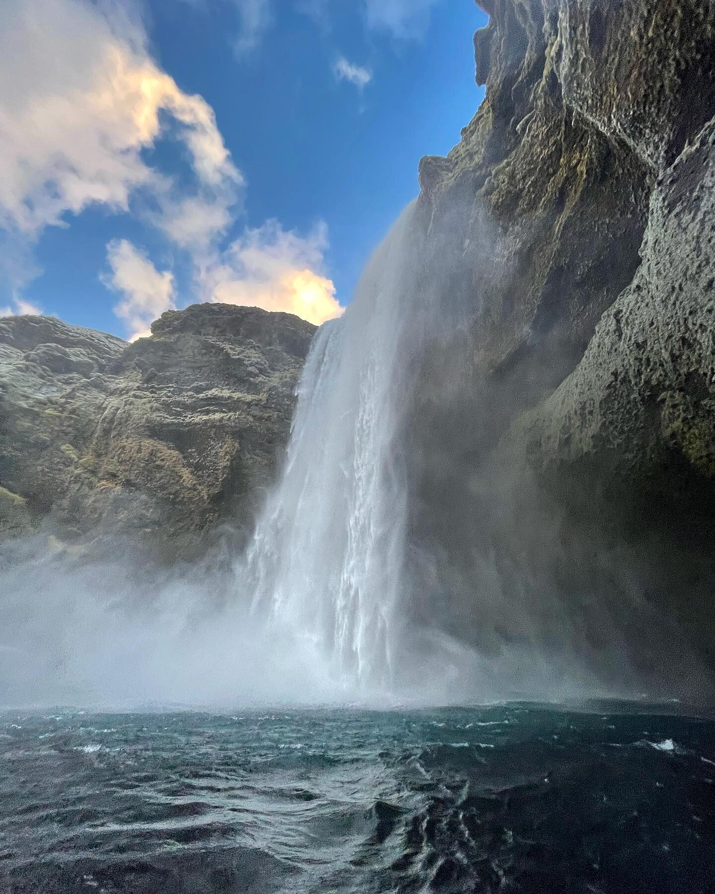 Sk&oacute;gafoss looking particulary good today&hellip;