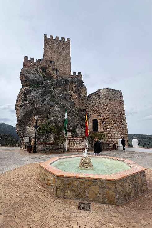Historic castle visited during an AM|FM-planned Spain and Portugal journey.