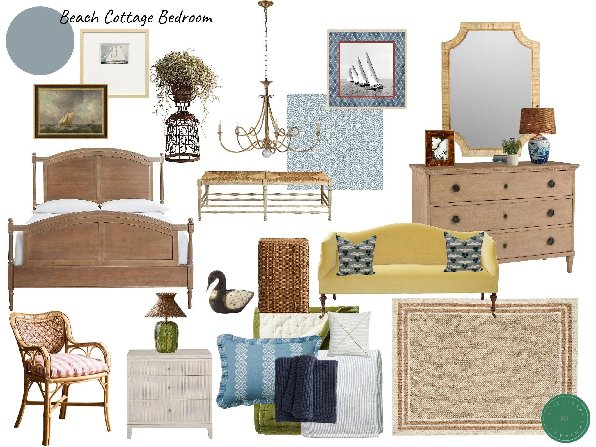 Beach Cottage Bedroom
