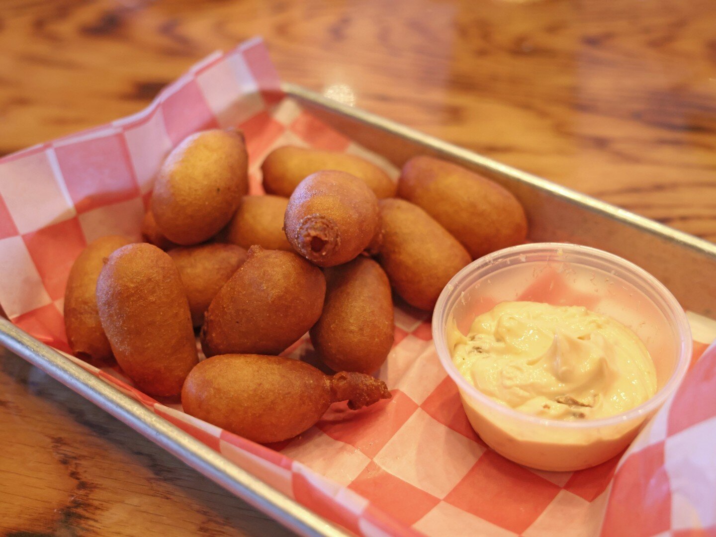 Bigger isn't always better. 😉  Mini corn dogs &gt; full-size corn dogs. Who's with us?