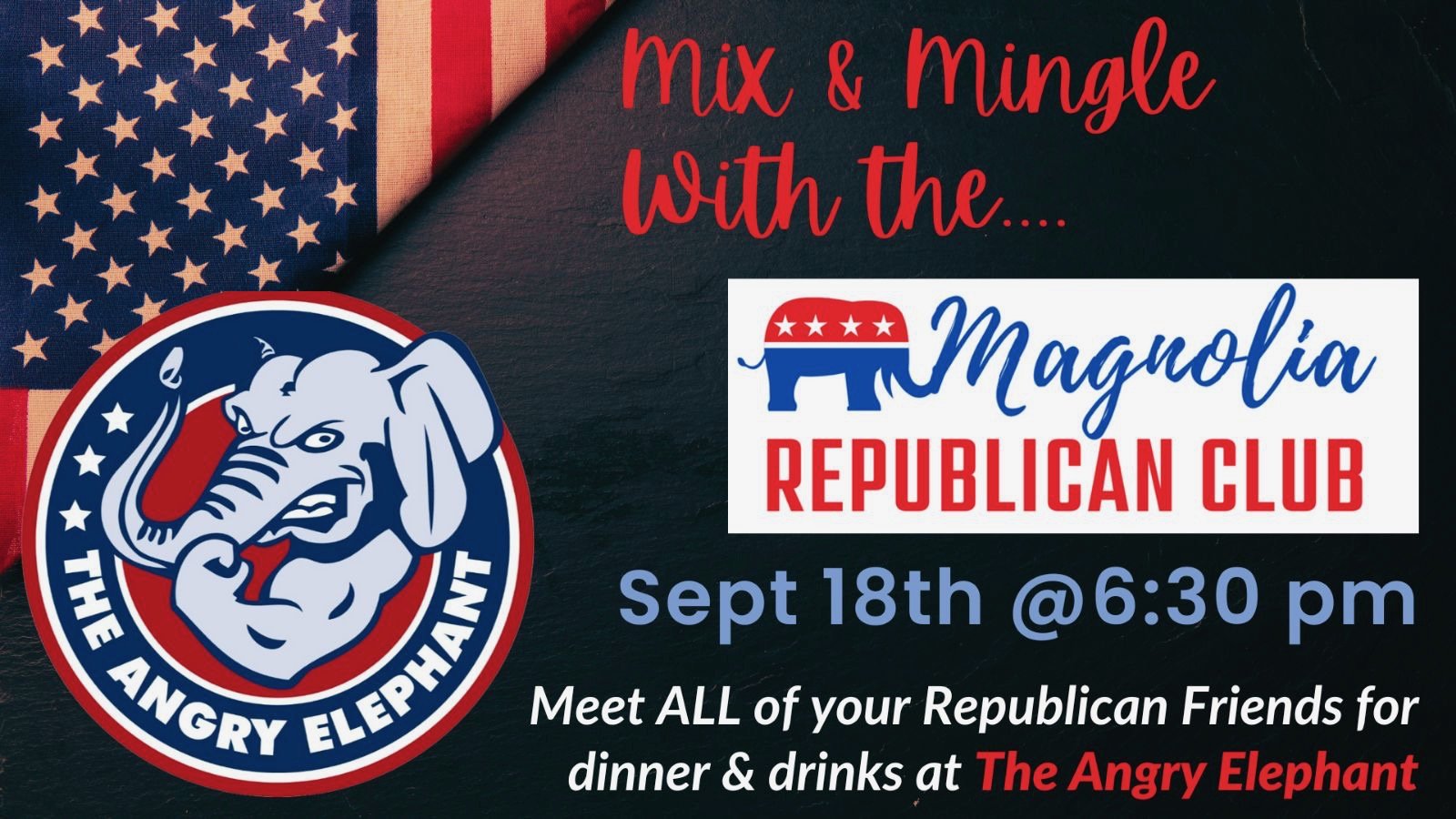 Mix & Mingle with the Magnolia Republican Club