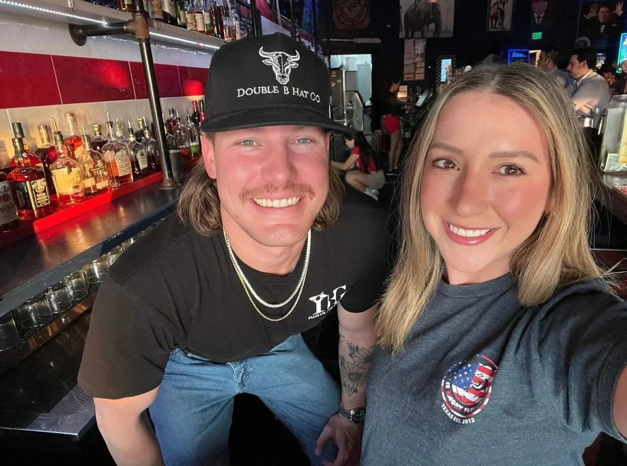 🐘 Thursday Night Lights at The Angry Elephant! 🏈💥

Join Brandt &amp; Cela tonight for Thursday Night Football &mdash; it&rsquo;s the Vikings vs. Chargers showdown! ⚡️💜💛

Cold drinks, killer vibes, and your favorite crew behind the bar. Let&rsquo