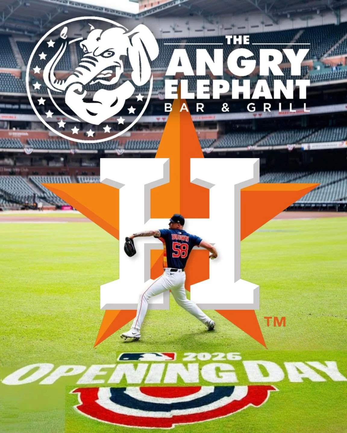 Happy Opening Day ⚾️🍻
We&rsquo;ve been waiting for this&hellip; and we&rsquo;re so happy to be back 😏

Disclaimer: We&rsquo;ll have as many games on as possible this season, but some may not be available due to streaming services.
#TheAngryElephant