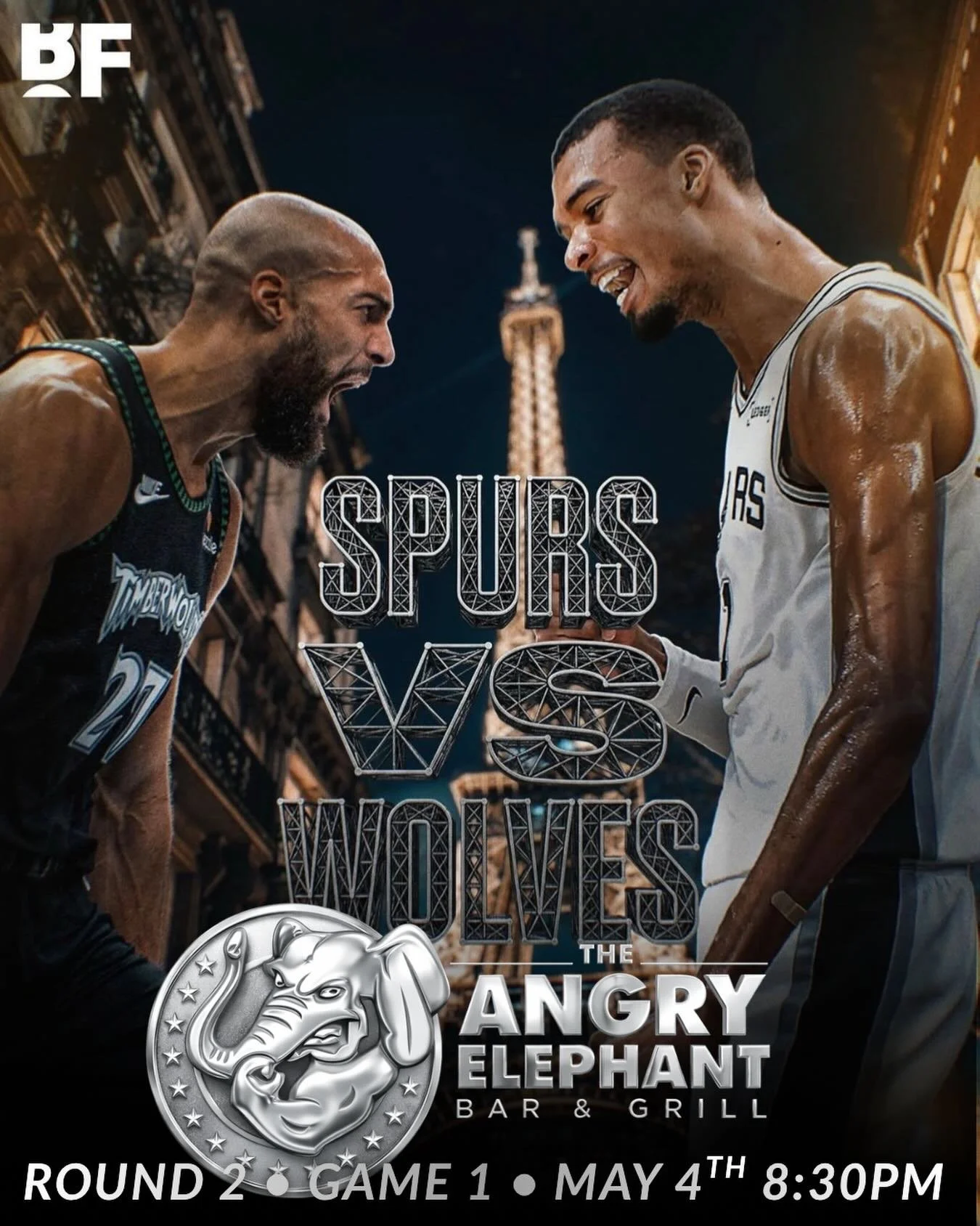 SPURS GAME DAY 🏀🔥

You already know where to be tonight.

We WILL have the Spurs on
Full sound, cold drinks, and a packed house ready for playoff energy

Round 2 &bull; Game 1
Tip-off at 8:30PM

Pull up early, grab your crew, and let&rsquo;s get lo