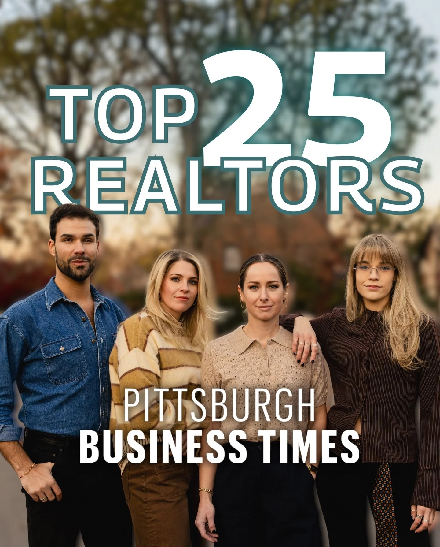 We made the Top 25 of @pghbiztimes Who&rsquo;s Who in Residential Real Estate list!�

This list recognizes agents and teams who sold more than $10M in homes in 2025, and we&rsquo;re proud to be included among so many names shaping Pittsburgh real est