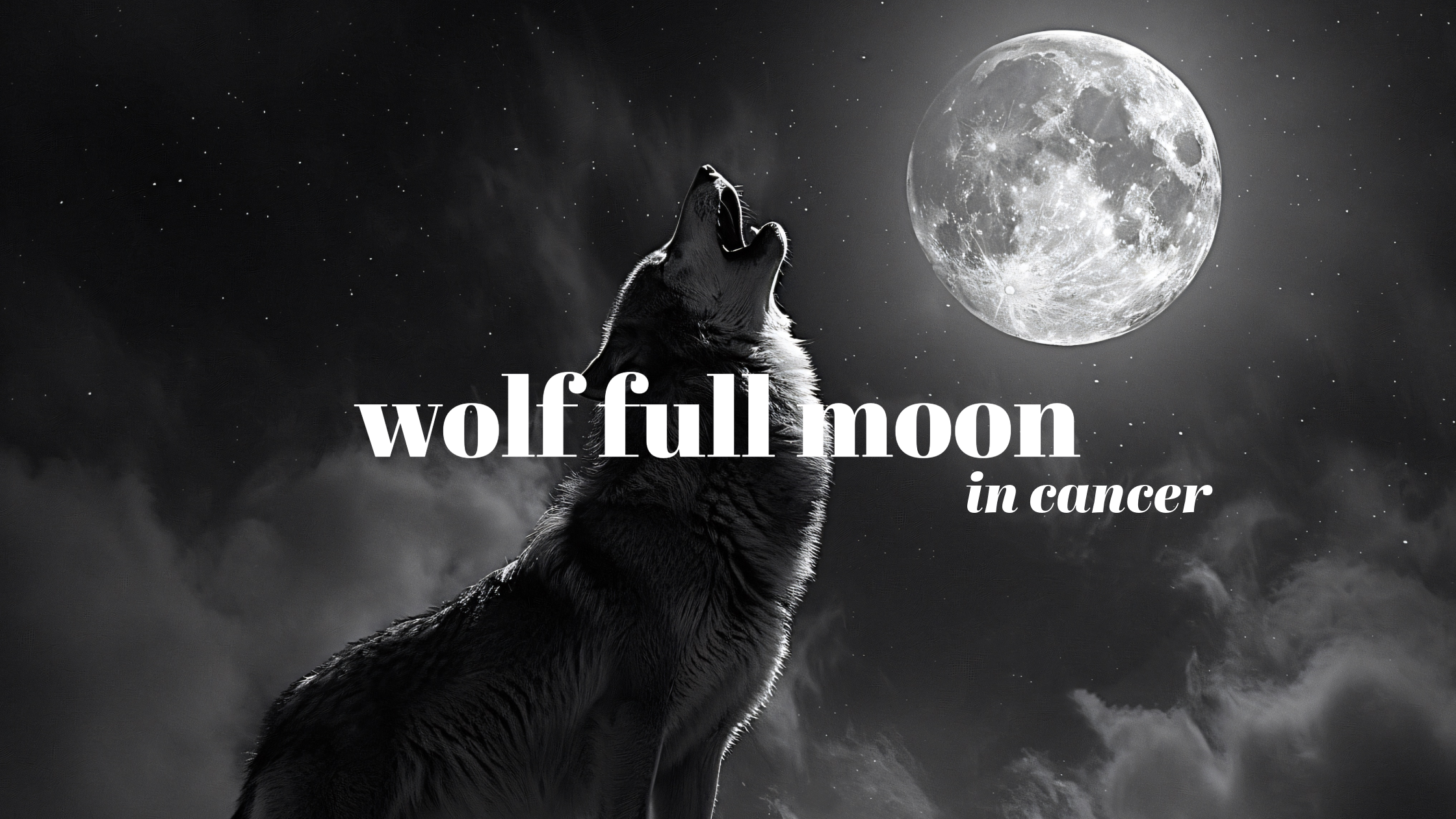 Wolf Full Moon in Cancer