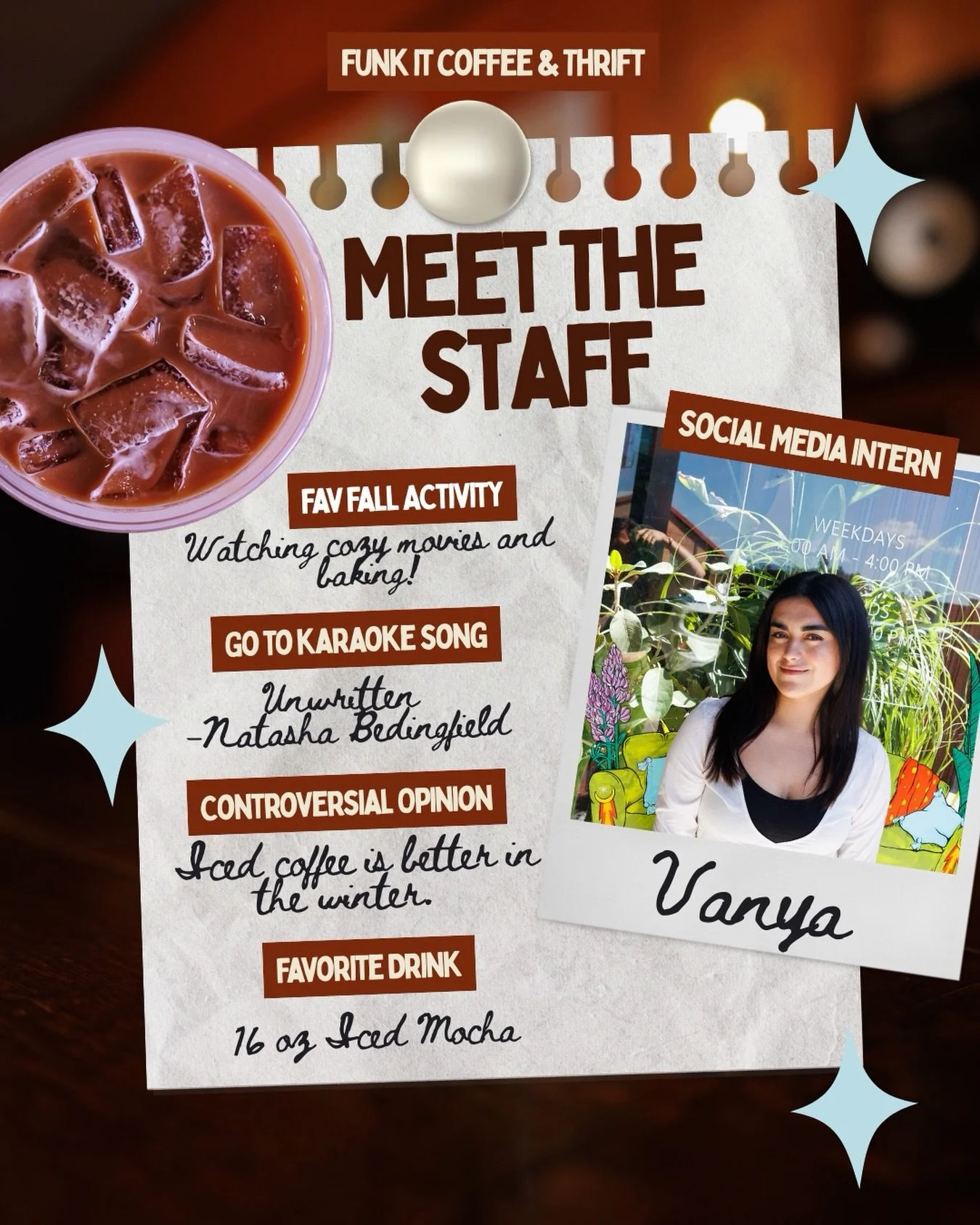 Introducing our marketing intern, Vanya! ❤️ Vanya joined our team this summer and has helped us elevate our social media game even more. She has an eye for a vibe, and her editing style is just *chef&rsquo;s kiss*. She&rsquo;s always down for a fun r