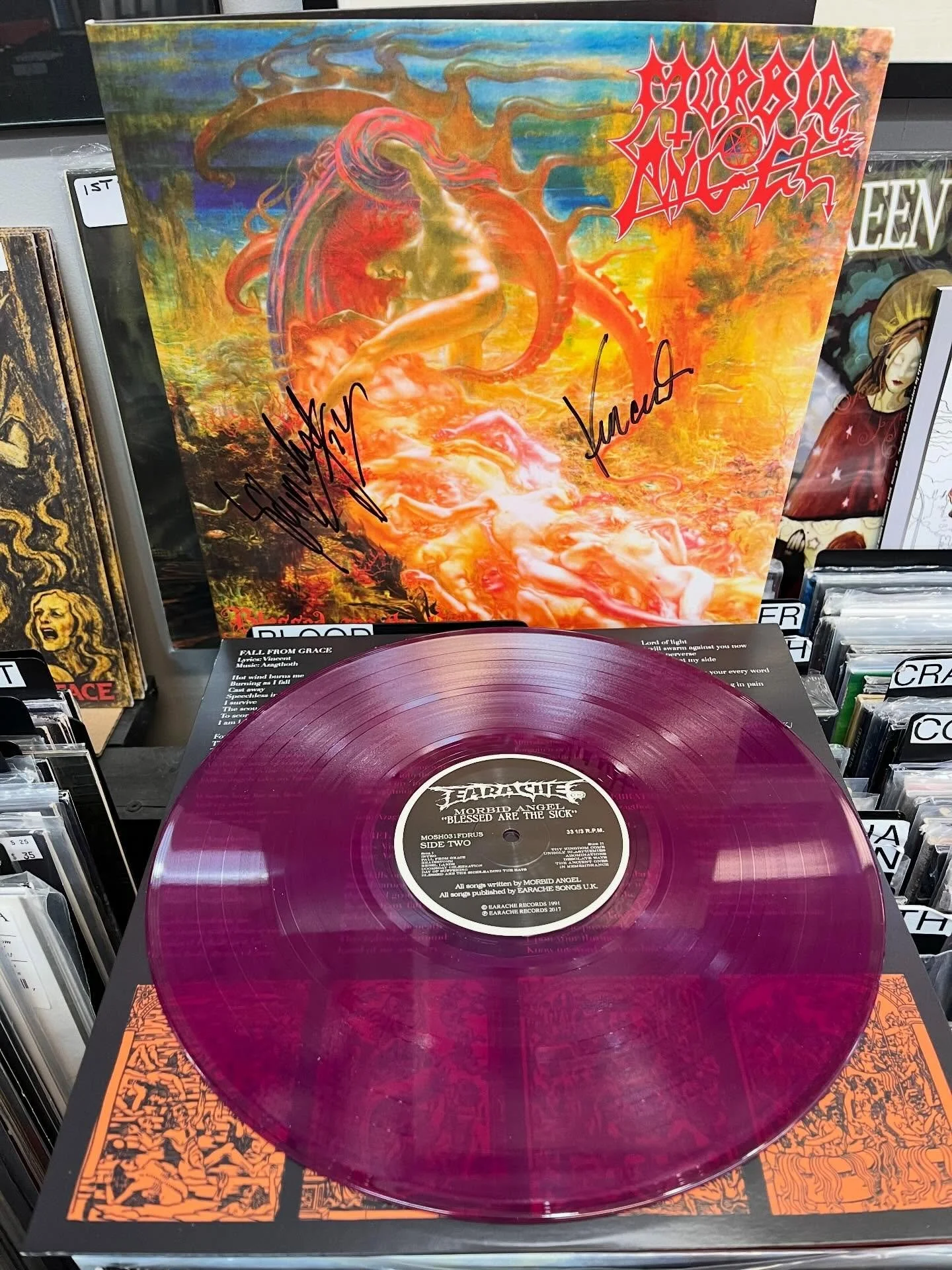 Autographed

#Vinylrecords #njrecordstore #vinyladdictionrecords