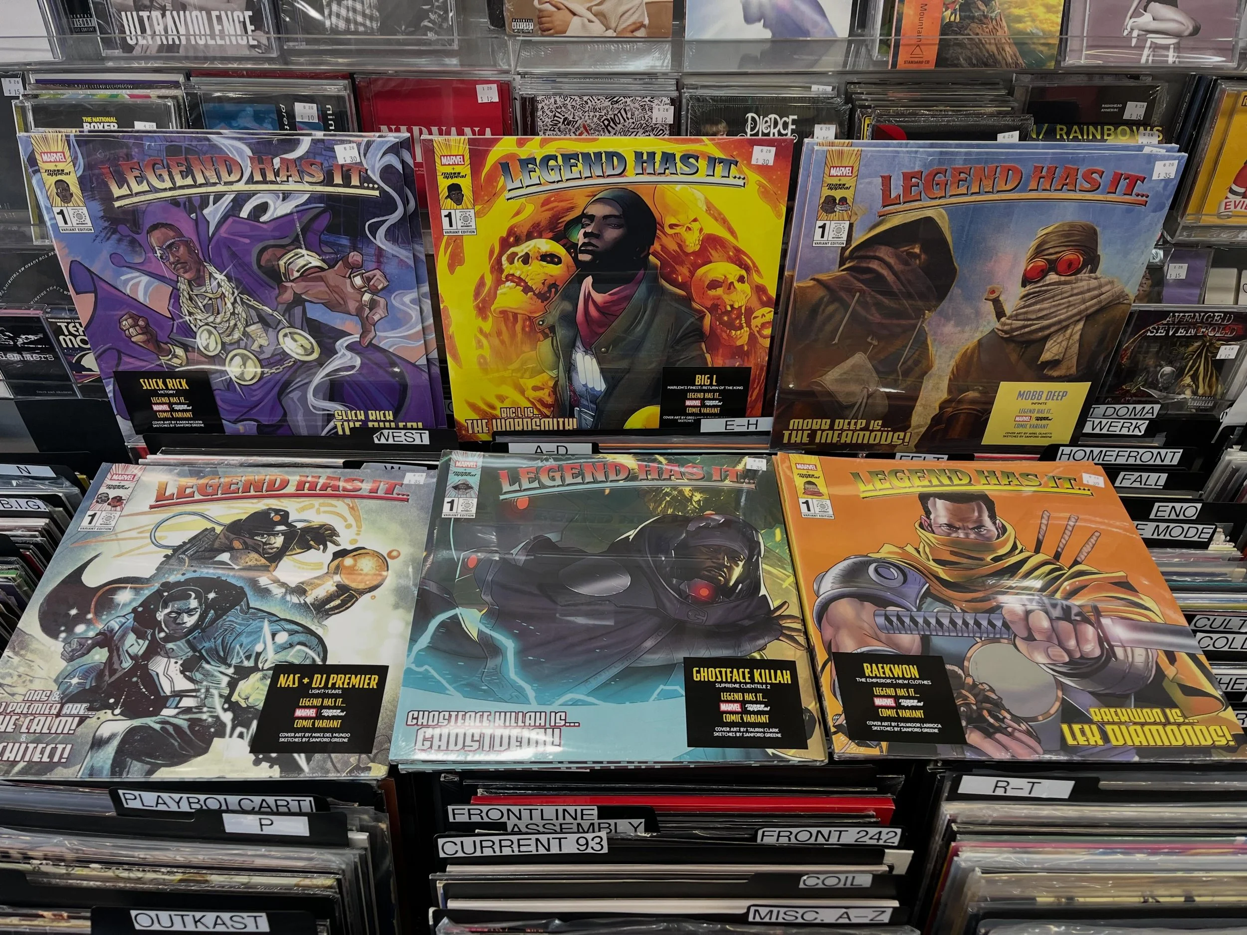 New batch of Marvel variants available Friday at noon.

available Friday at noon.

#vinyladdictionrecords