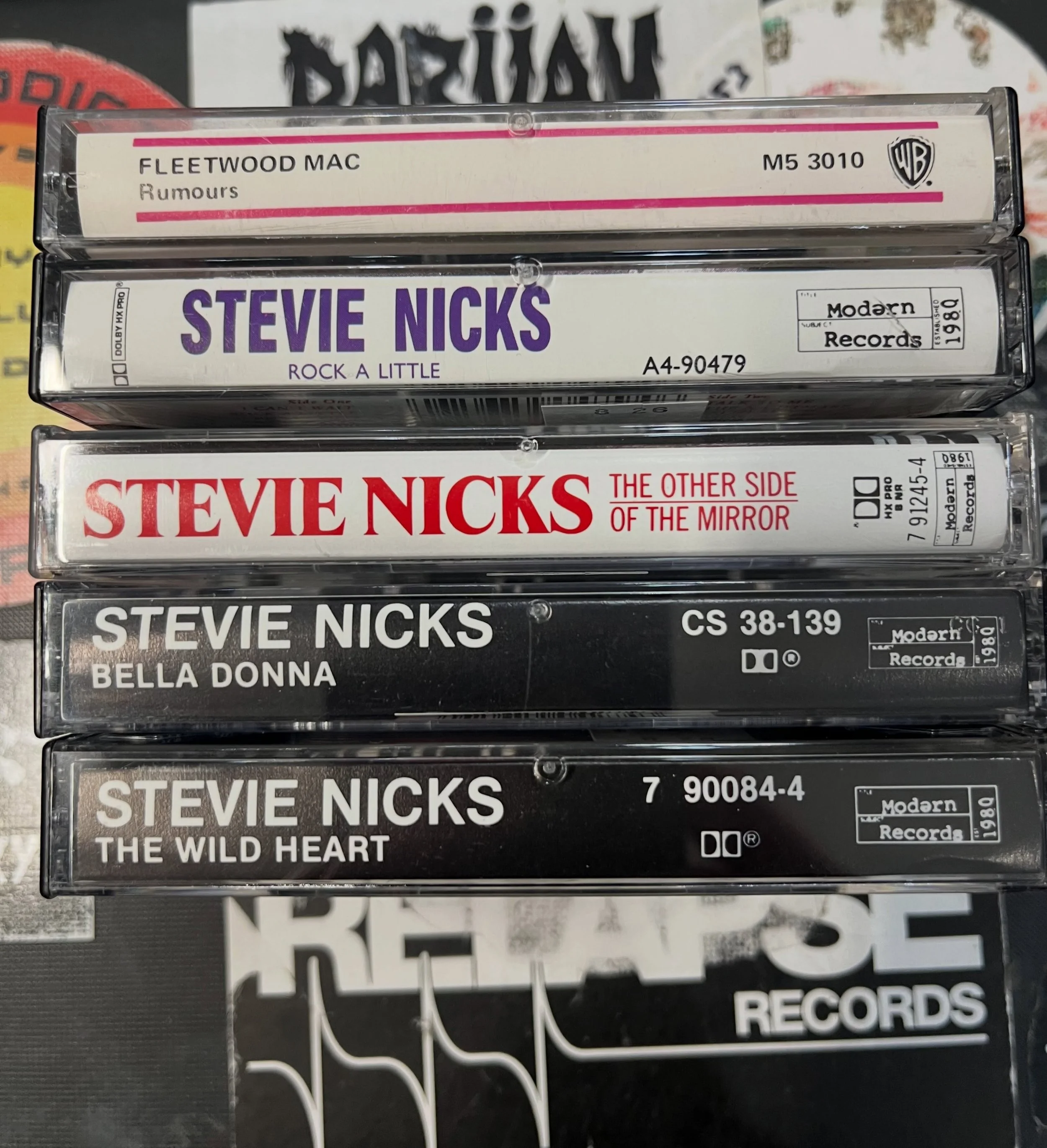 #stevienicks #cassettes #vinyladdictionrecords