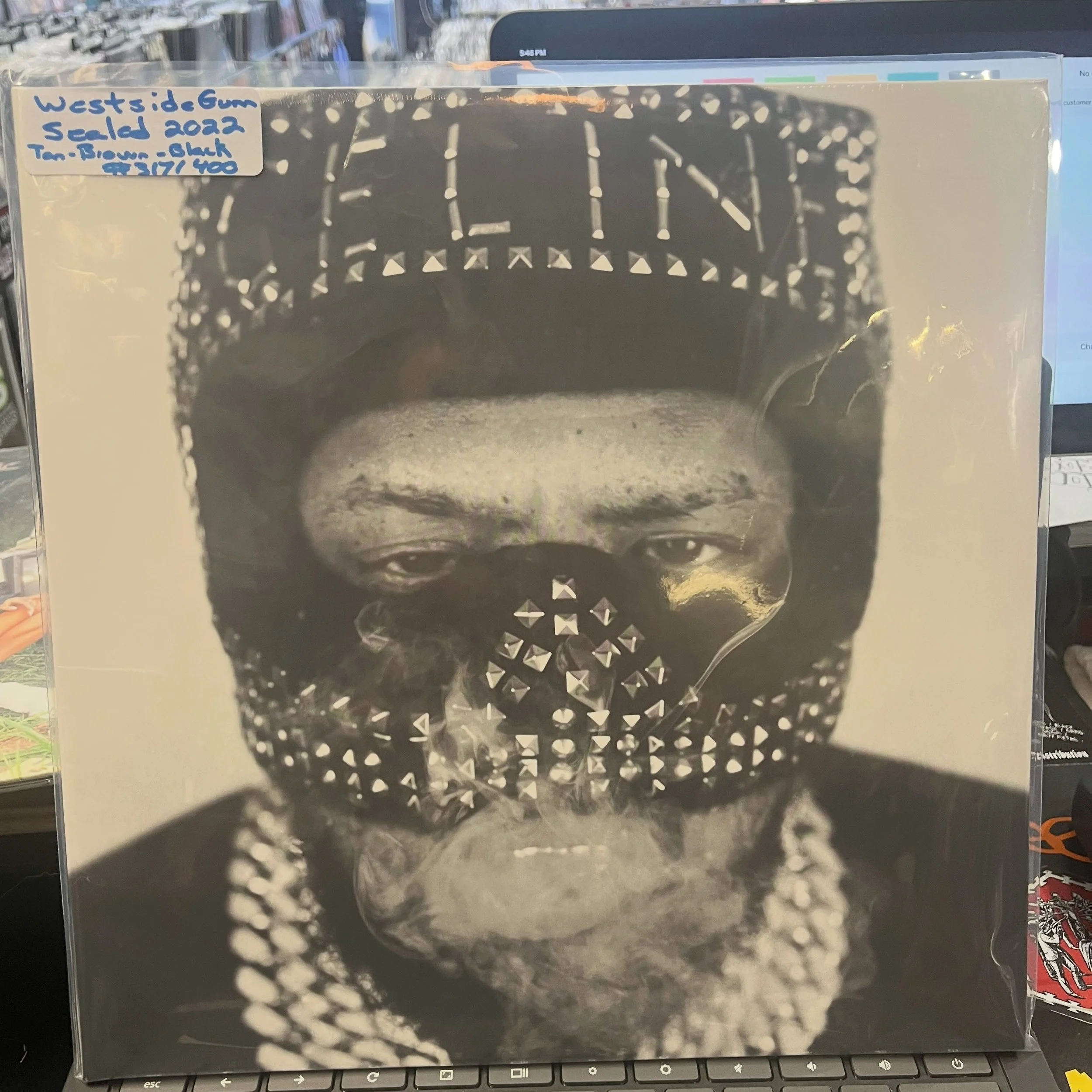 #westsidegunn 2022 press Sealed. Tan-Brown-Black Tricolor vinyl #314/400.

#vinyladdictionrecords