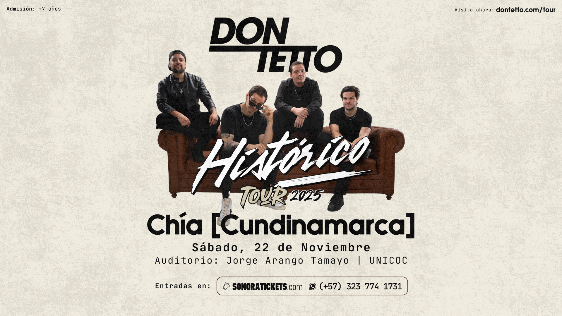 Don Tetto: Chía (En Concierto) 🇨🇴