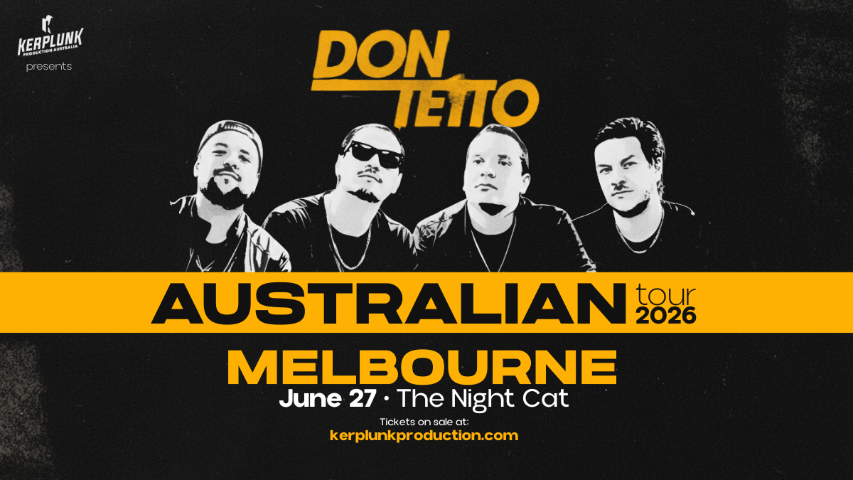 Don Tetto: Melbourne [Australian Tour 2026] 🇦🇺