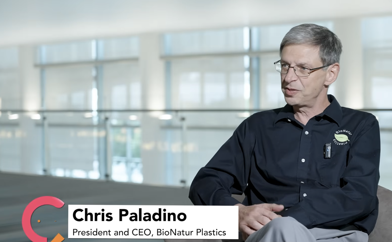 WATCH: Chris Paladino of BioNatur Plastics on biodegradable plastics transforming air cargo sustainability