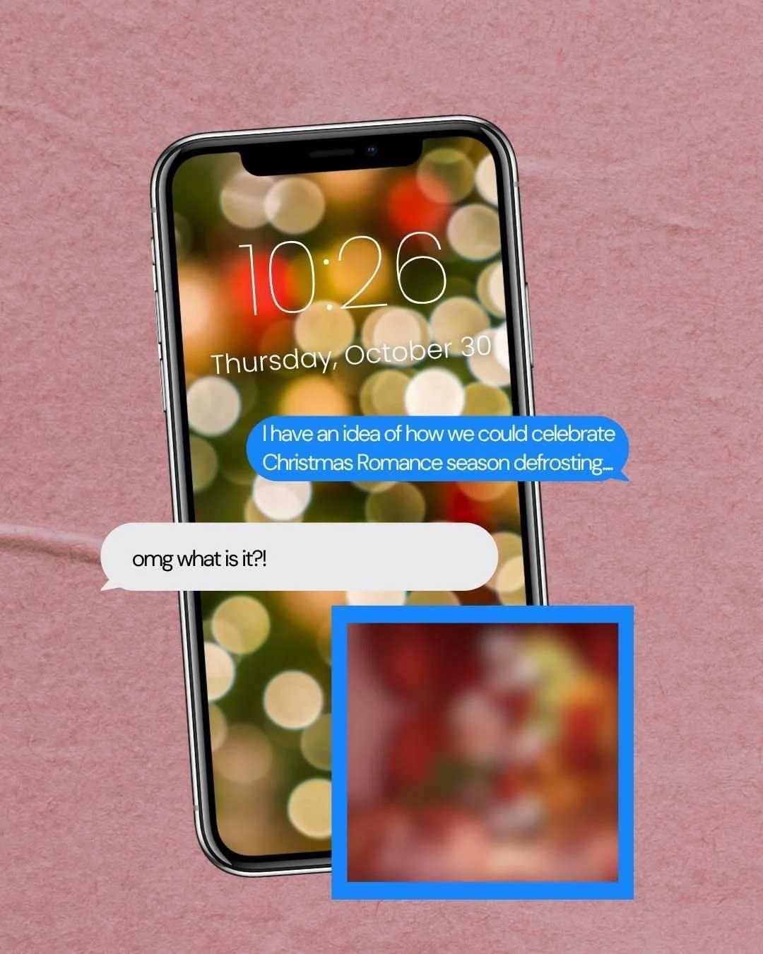 I have an idea for how to celebrate Christmas Romance season defrosting...
I'm not going to step on any Halloween loving toes, but I do have an NSFW art print burning a hole in my (metaphorical) pocket.
If y'all are excited enough, I could share it