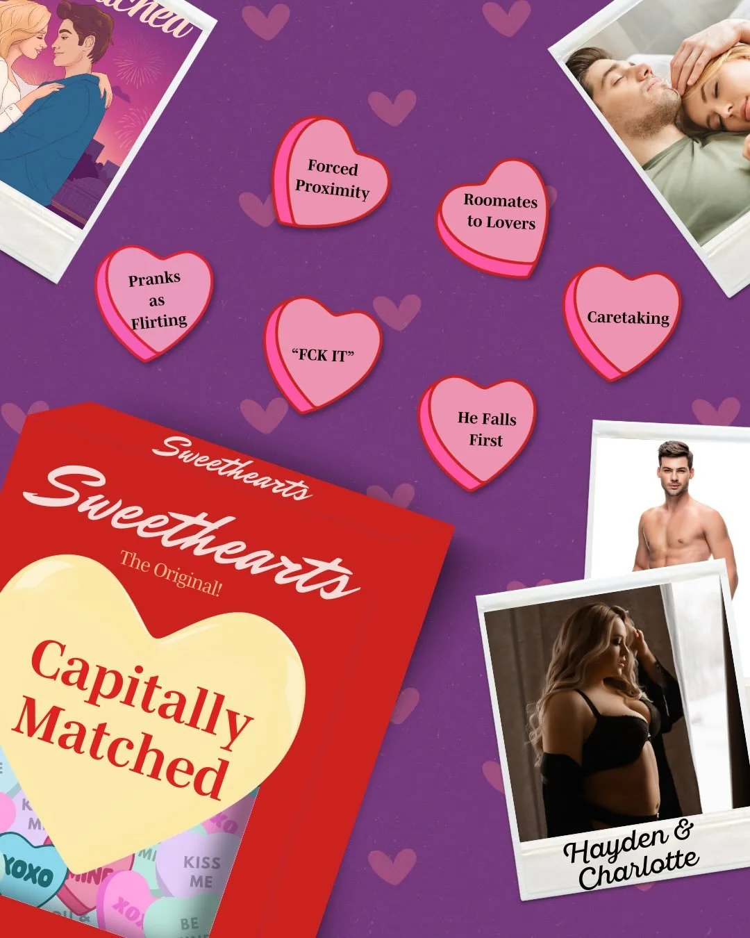 Happy Valentine&rsquo;s Day from me and the Brandt Brothers! Grab Capitally Matched, Capitally Engaged, and Capitally Unexpected in KU or almost anywhere paperbacks are sold online (or in person from me today at LoveLitCon!)

However you&rsquo;re cel