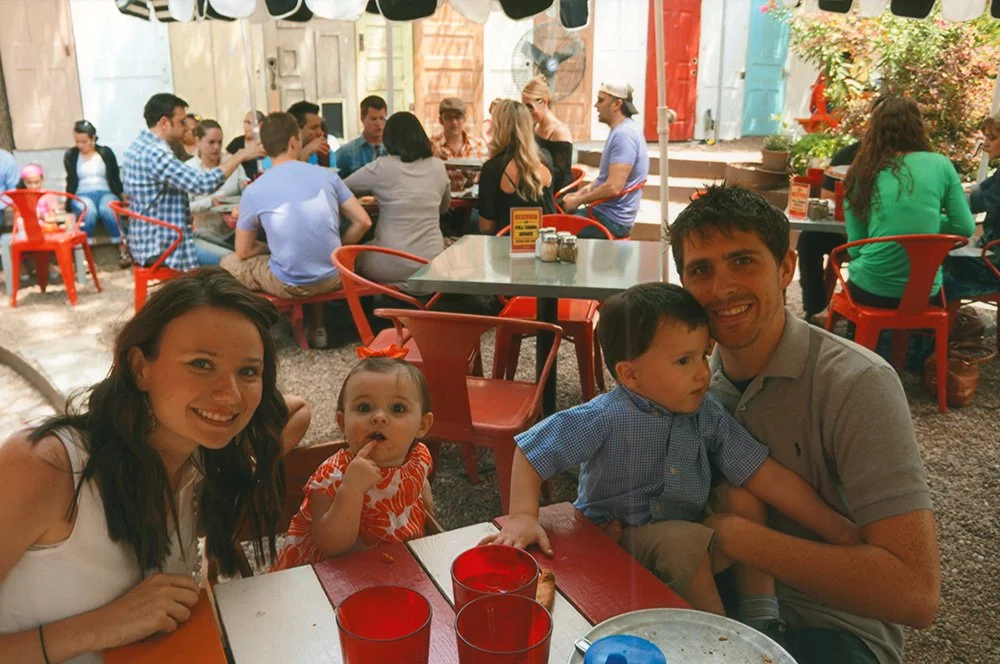 Brandy and John, raising their own kids