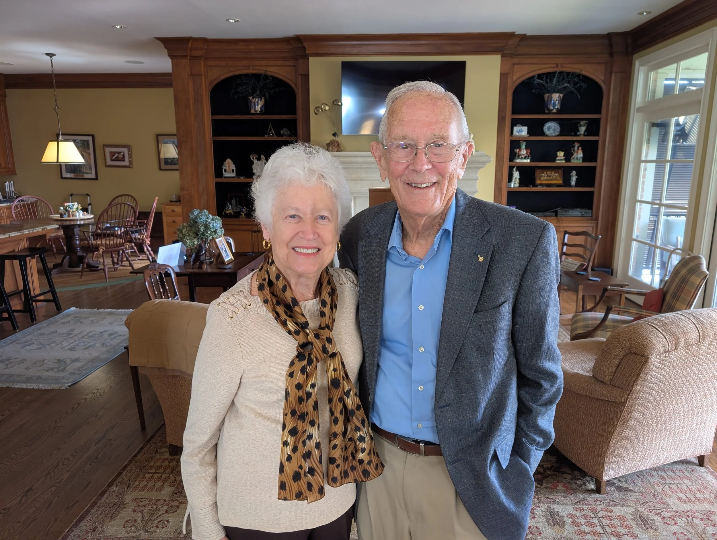 Charlie and Dotty Duke today