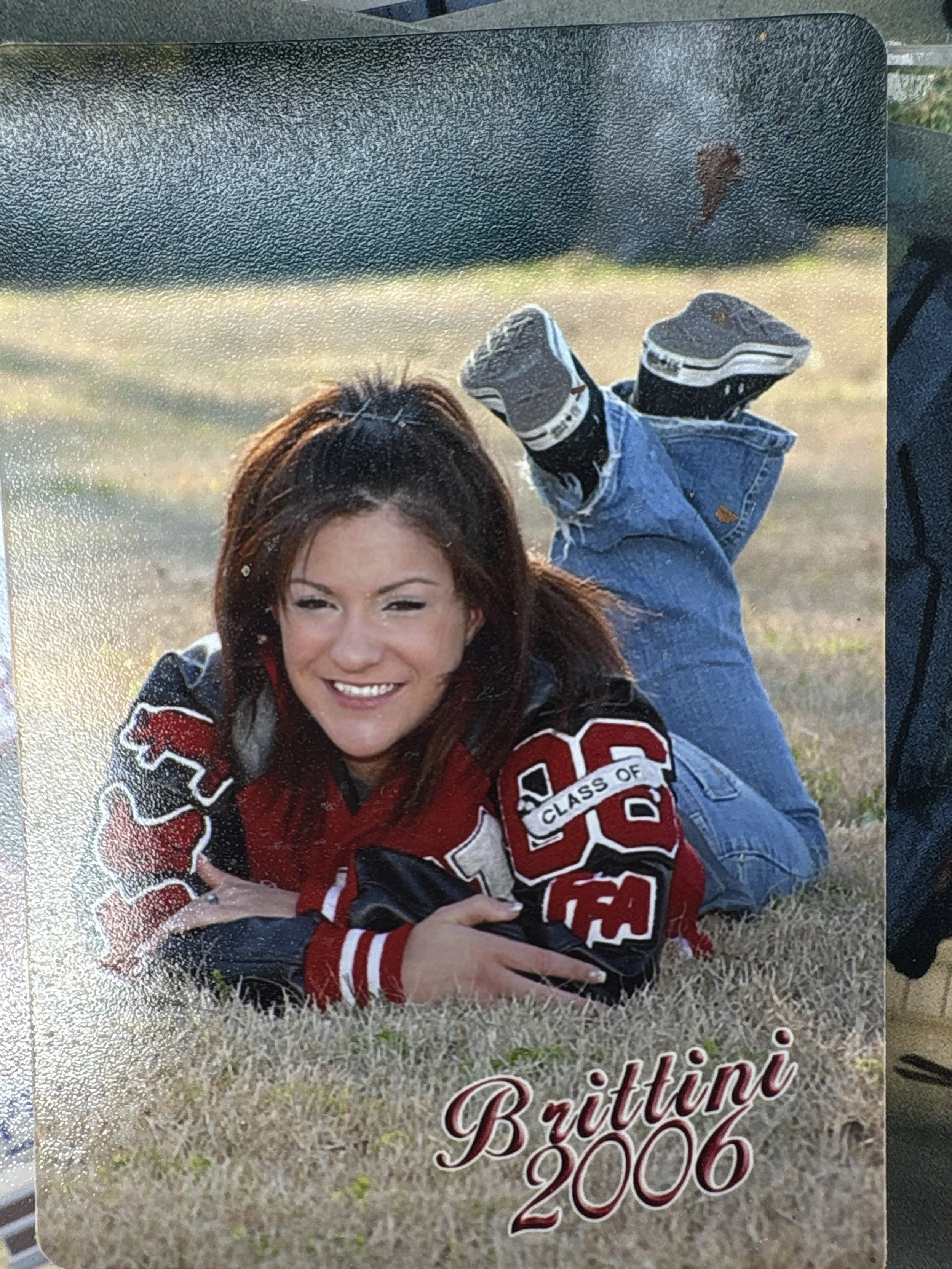 Brittini graduating from high school