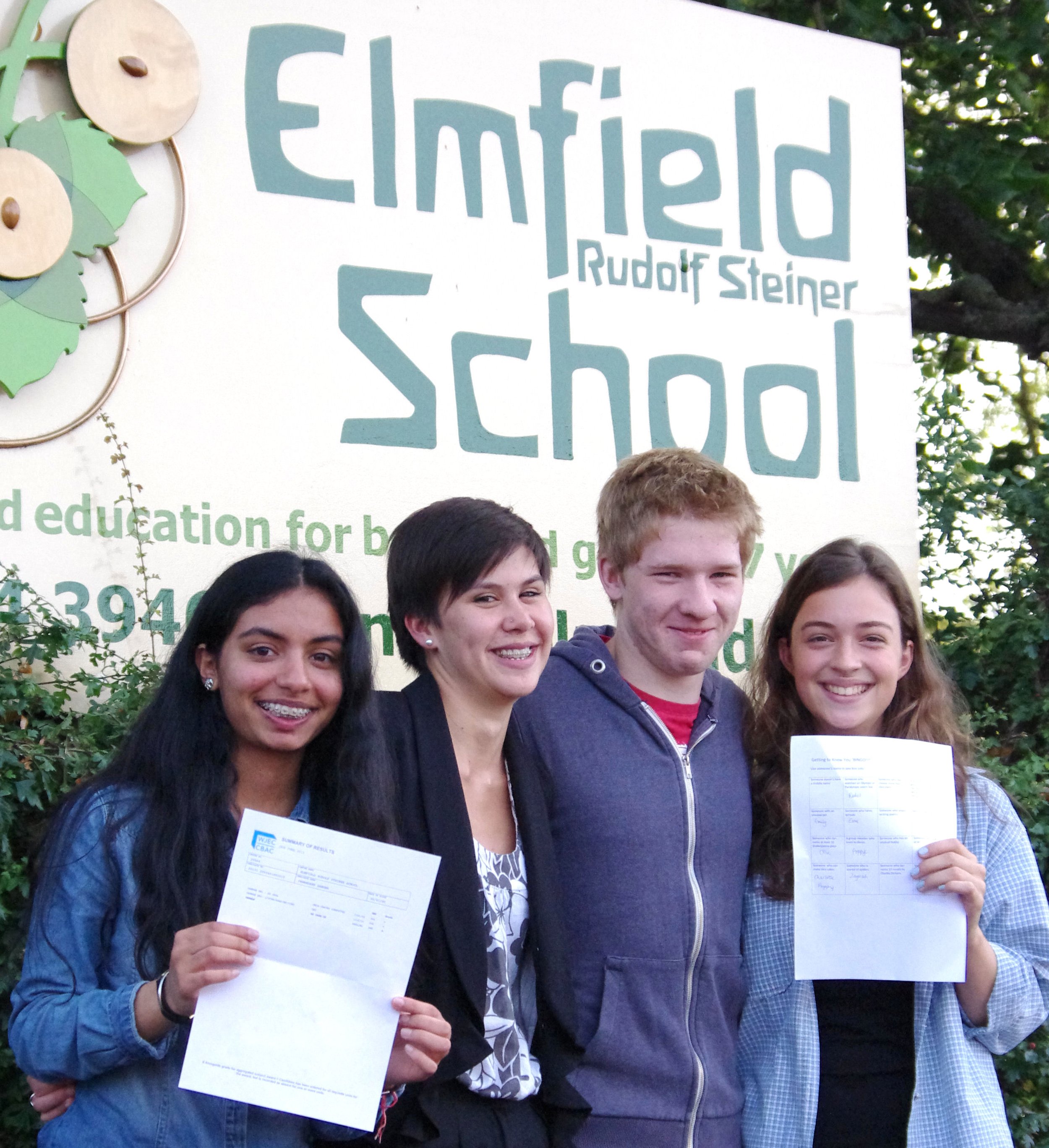 Elmfield School GCSE Results photo 2012.JPG