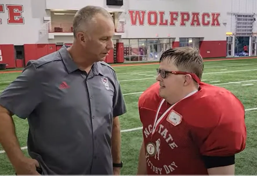Coach Doeren and Sam Talk Football, Coffee