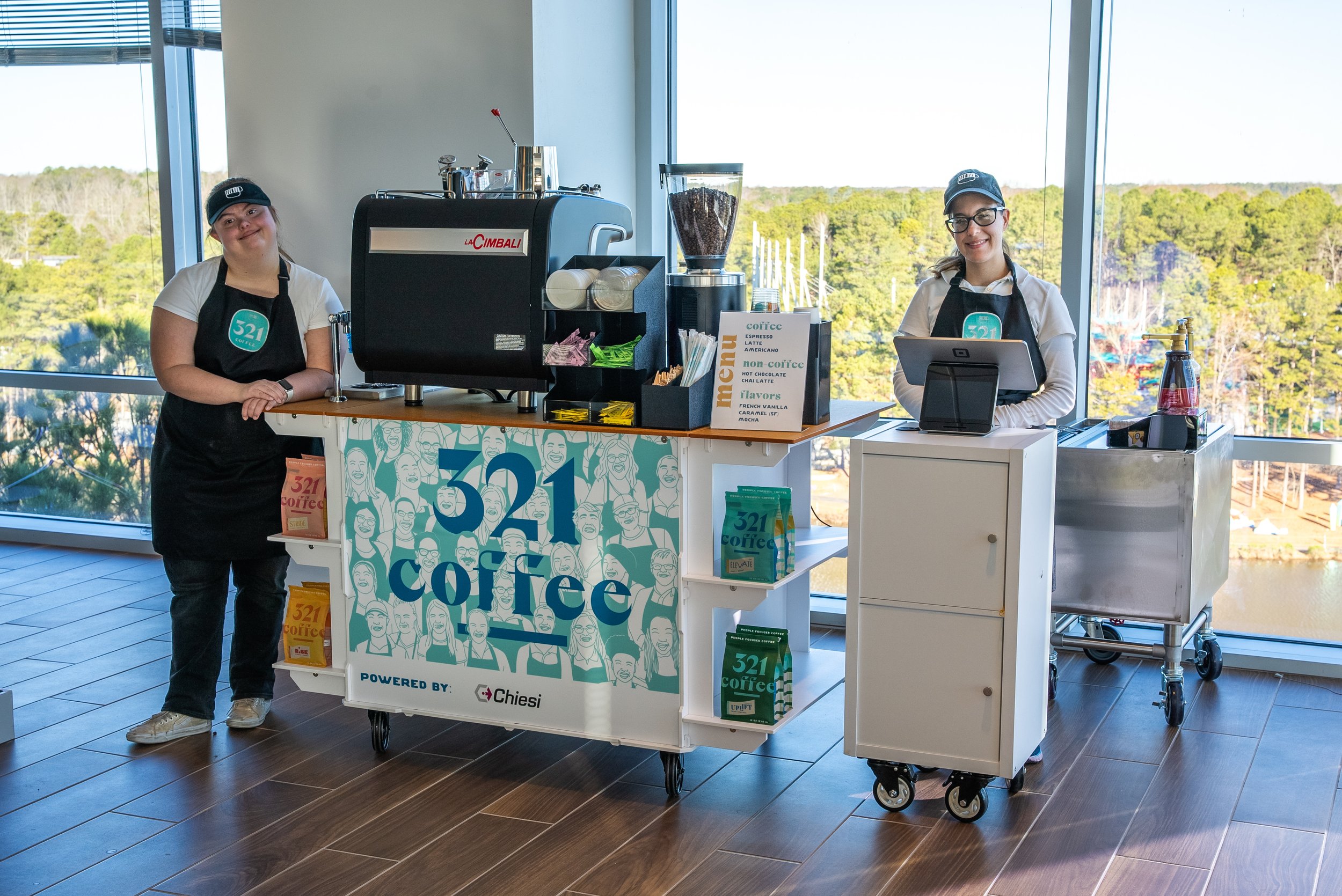 321 Coffee Launches New Mobile Coffee Cart