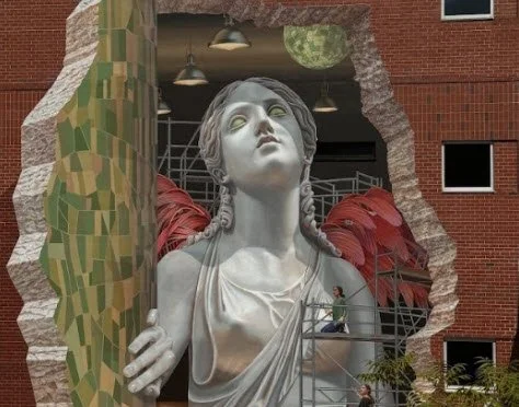 Spark of Life Mural and 321 Coffee Open on NC State's Centennial Campus