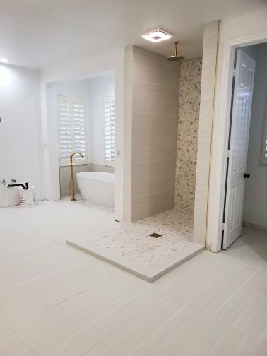 Los Angeles Bathroom Tile Install