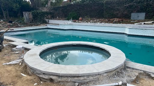 Bel Air Pool Tile Installation