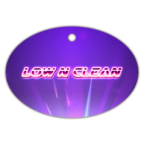 Low N Clean Purple Neon Air Freshener (New Car Scent)