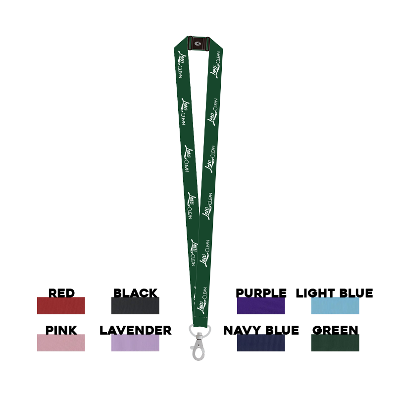 Low N Clean Lanyard (Multiple Colors)