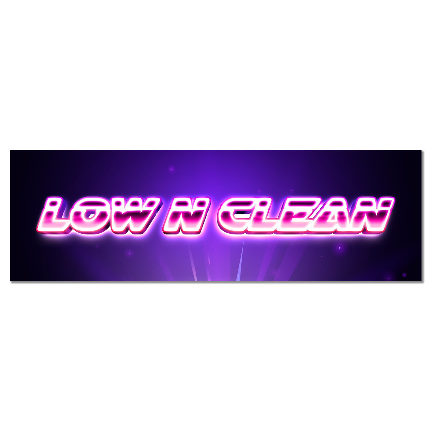 Low N Clean Neon Slap