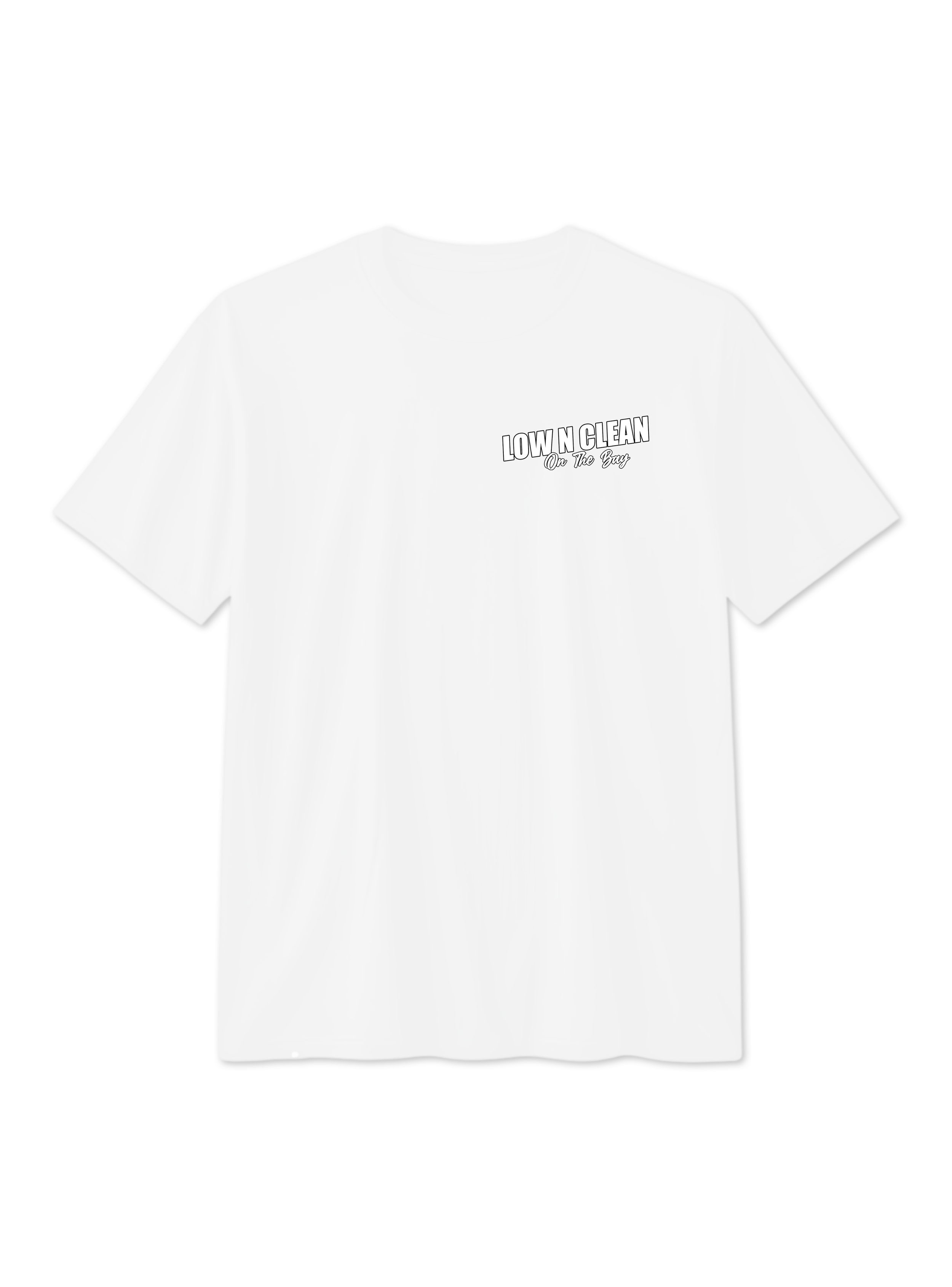 low n clean on the bay shirt fronty.png