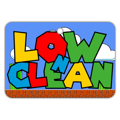 Low N Clean Super Mario Air Freshener (Peach Scent)