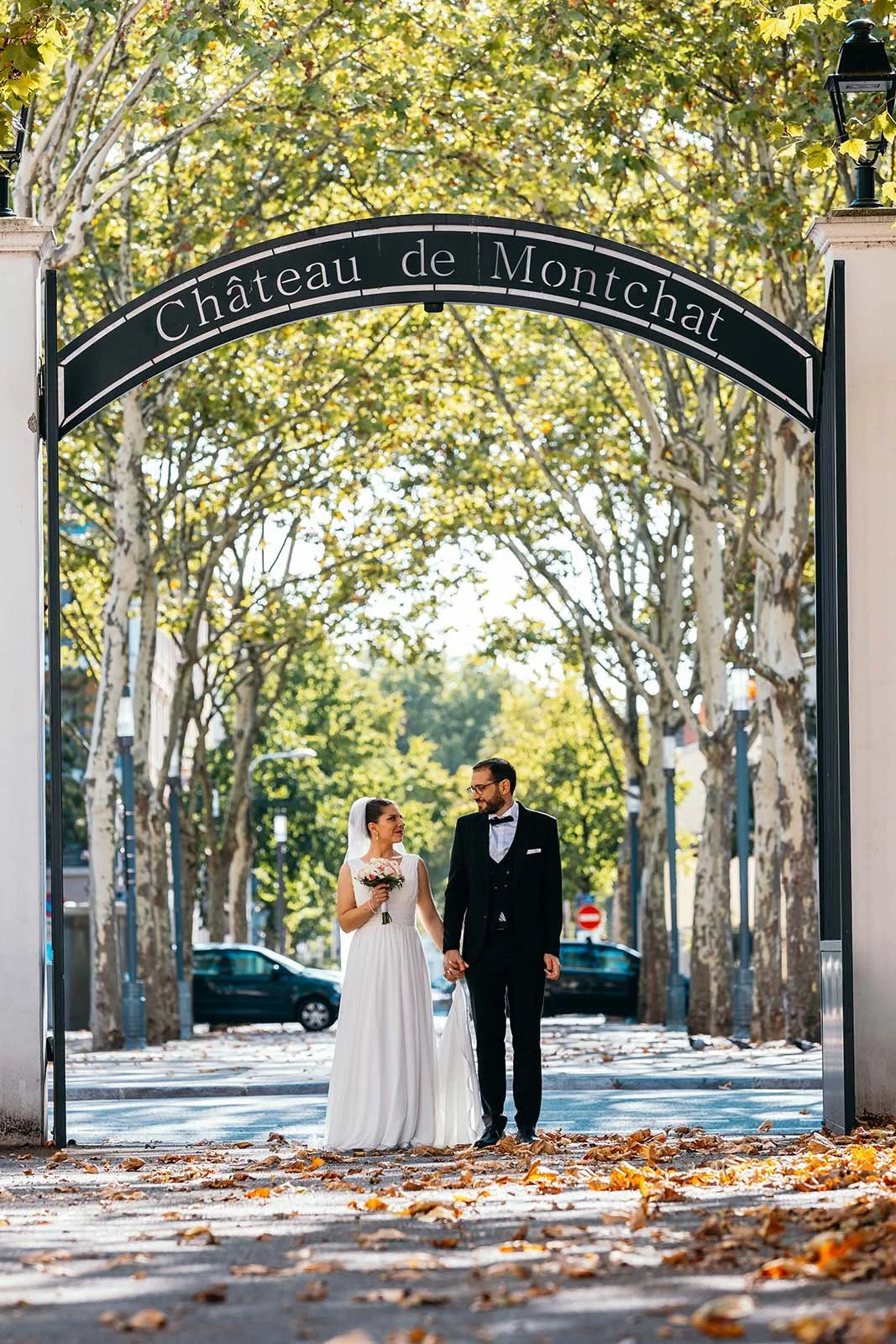 Photographe de mariage au Château de Montchat à Lyon