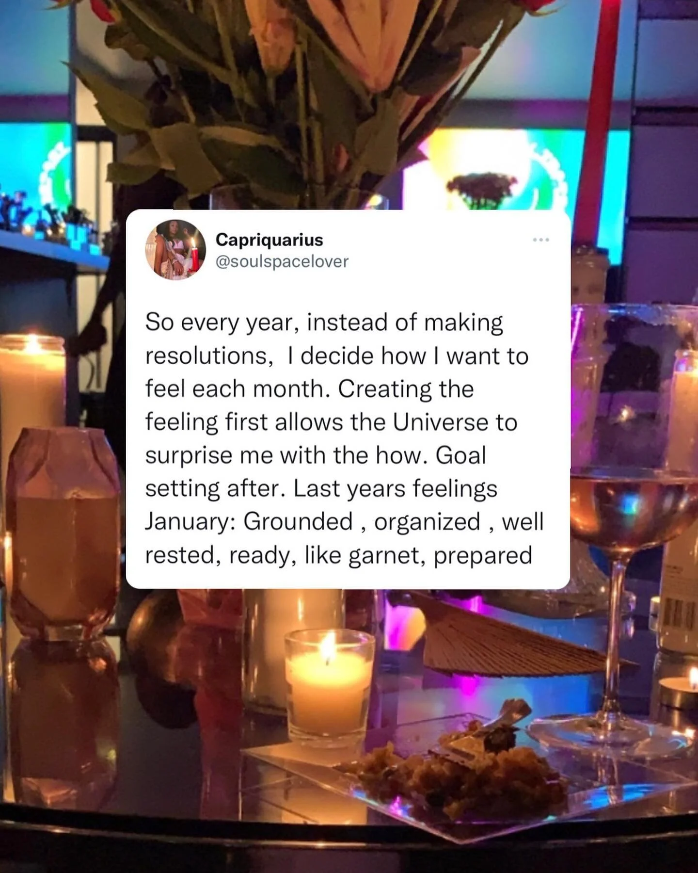 A little New Moon Musing 🌑♑️

#newmoon #newmoonincapricorn #capricornseason #feelit #feelitall #feelitnow #manifestation #meditation #energyshift #quantumleaps