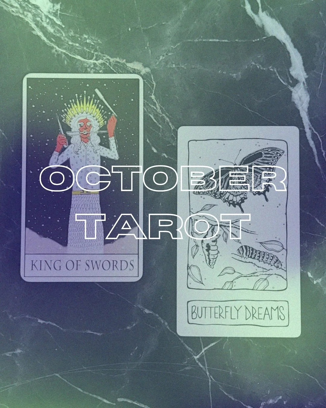 Your dreams are already growing somewhere you planted them months ago🦋

Paired with the clear, stern wisdom of the King of Swords, this month asks you to steward your desires with structure&hellip;and a little mercy. If you&rsquo;re highly emotional