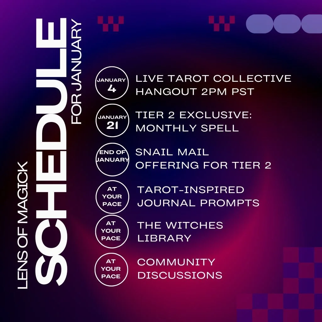 There&rsquo;s a subtle energy moving through January&hellip; are you ready to meet it?

Lens of Magick exists for people who want to work with tarot and spellwork&nbsp;without urgency or the pressure to know it all or be &ldquo;perfect.&rdquo; 

This