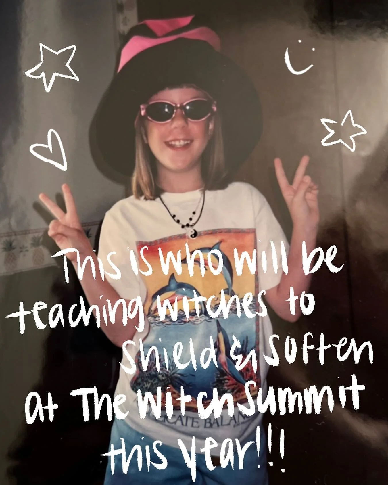 I&rsquo;ve been selected to lead a workshop at @thewitchsummit this year!!! This is something I&rsquo;ve been manifesting, and now it&rsquo;s here! 

~*she*~ wouldn&rsquo;t believe that we get to hold space for fellow witches to protect their energy 