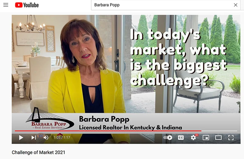 Using Youtube, Facebook, and Instagram, I created a video series for Barbara Popp Real Estate Services which highlights the changes in the market, what services they provide, and several other industry opportunities.